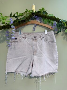 VTG Riders Cutoff Mom Shorts Long Inseam size 35" waist